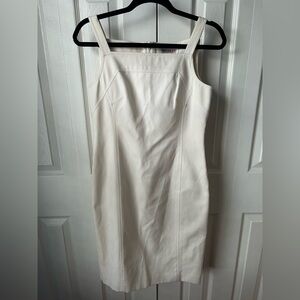 NWOT Vintage off white sleeveless dress - Size 4